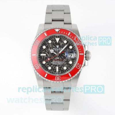 Super Replica Rolex DIW Submariner Parakeet Carbon Fiber Dial 3135 watch 